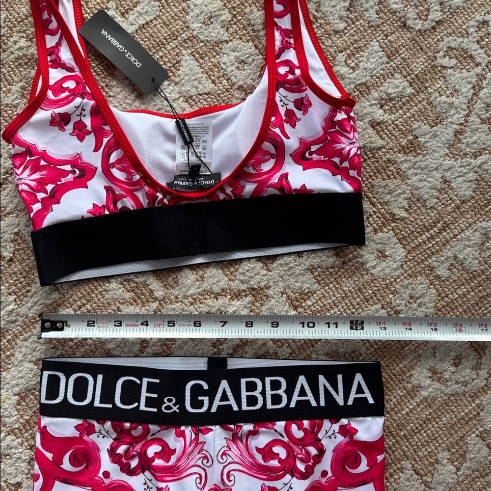Pink, Red and White Patterned Set - Picture 7 of 7